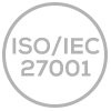 ISO/IEC 27001 certified badge
